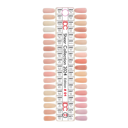 DC Gel/Lacquer Duo Bundle (324 colors | #1-180, #254-326, #2436-2471, #2508-2543) + FREE 5 set color charts