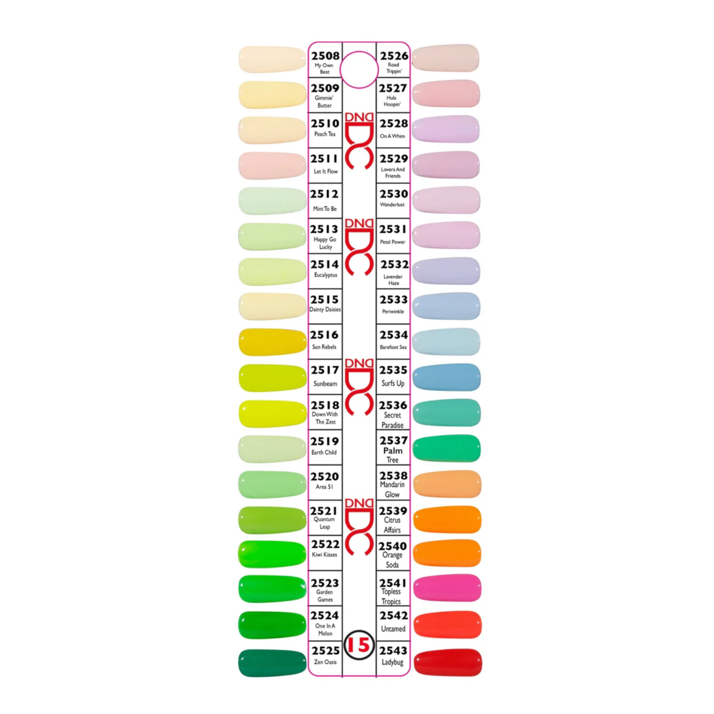 DC Gel/Lacquer Duo Bundle (324 colors | #1-180, #254-326, #2436-2471, #2508-2543) + FREE 5 set color charts