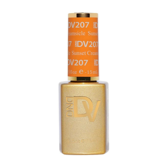 DND Diva Gel Polish #207 | Sunset Creamsicle