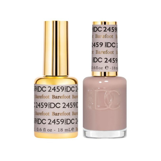 DC Nail Gel and Lacquer Duo #2459 Bare Foot