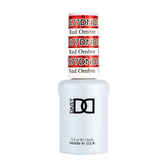 DND Gel Polish #677 | Red Ombre