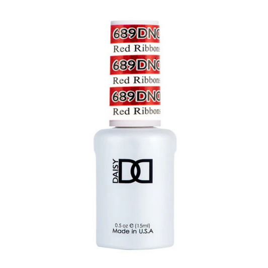 DND Gel Polish #689 | Red Ribbons