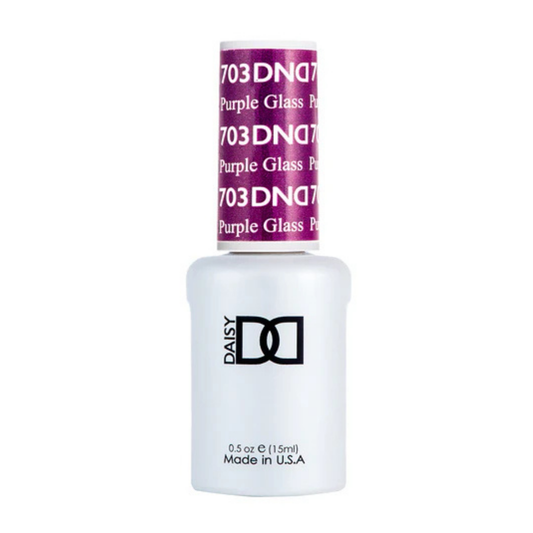 DND Gel Polish #703 | Purple Glass