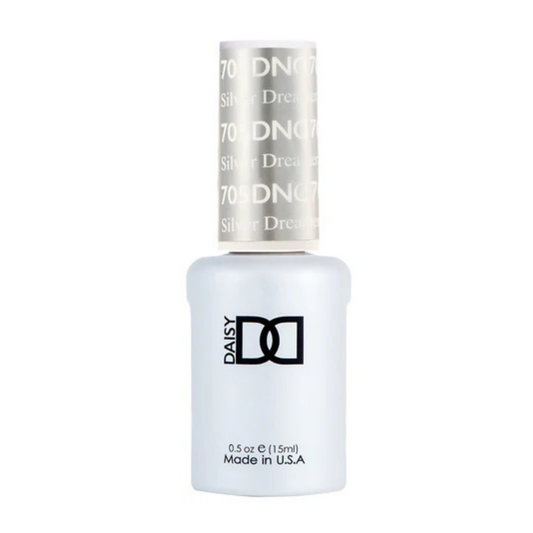 DND Gel Polish #705 | Silver Dreamer