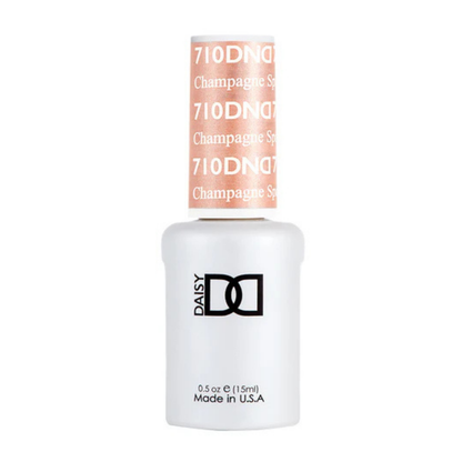 DND Gel Polish #710 | Champagne Sparkles