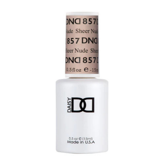 DND Gel Polish #857 | Sheer Nude