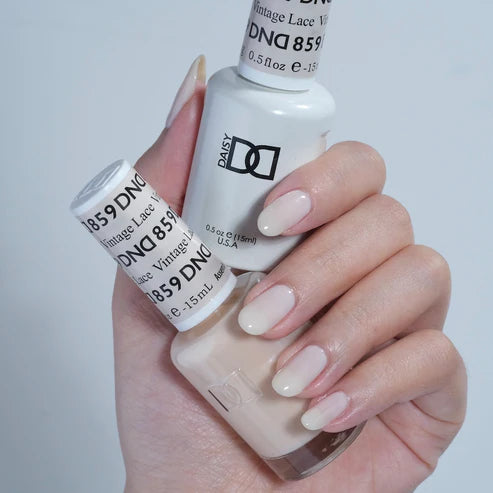 DND Gel Polish #859 | Vintage Lace