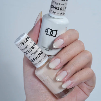 DND Gel Polish #859 | Vintage Lace