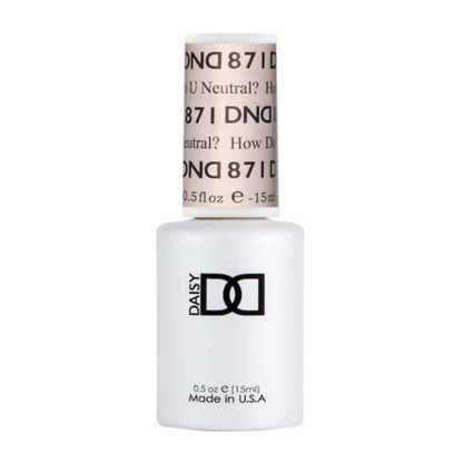DND Gel Polish #871 | How Do U Neutral?