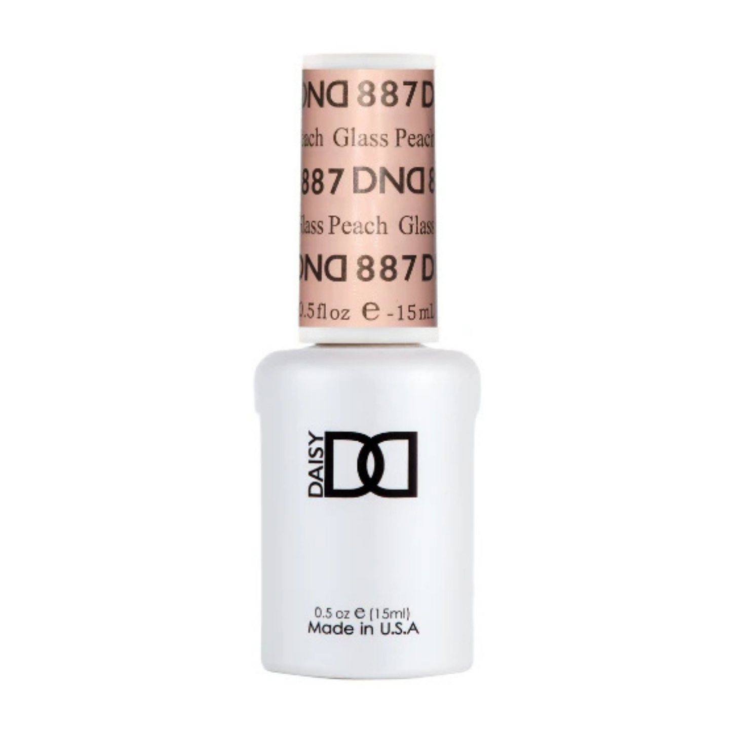 DND Gel Polish #887 | Glass Peach