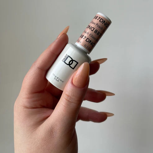 DND Gel Polish #887 | Glass Peach