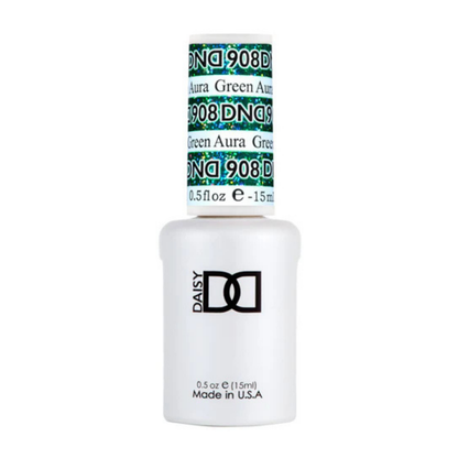 DND Gel Polish #908 | Green Aura