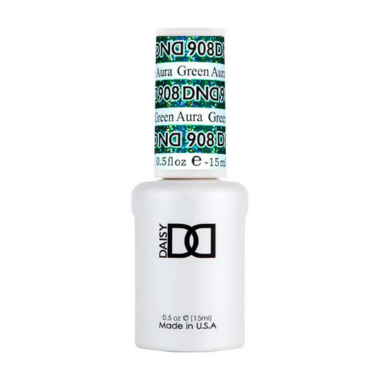 DND Gel Polish #908 | Green Aura