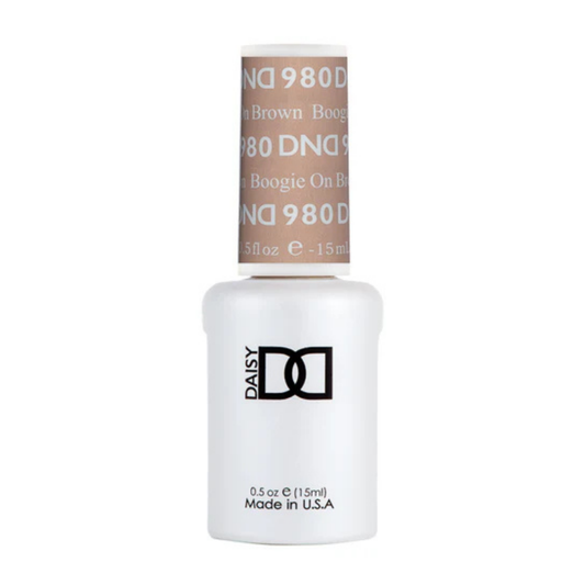 DND Gel Polish #980 | Boogie on Brown