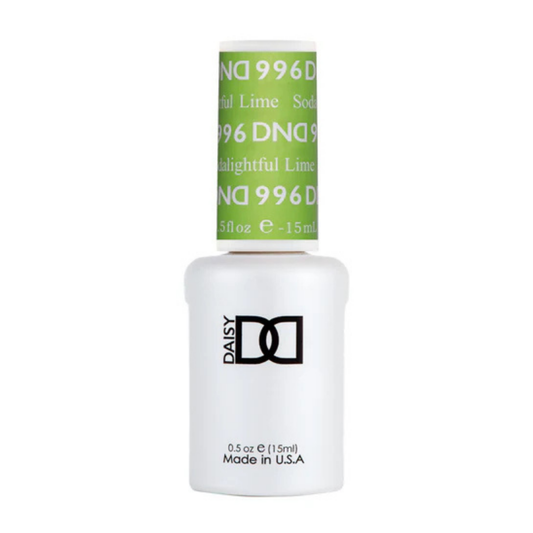 DND Gel Polish #996 | Sodalightful Lime