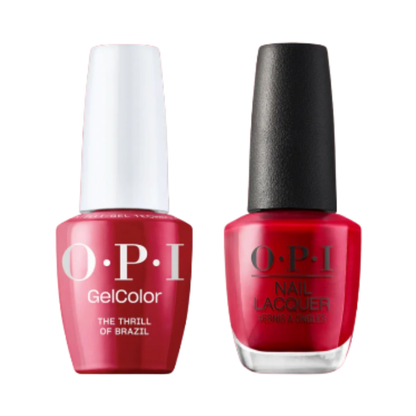 OPI Intelli-Gel & Lacquer Duo A16 | The Thrill of Brazil