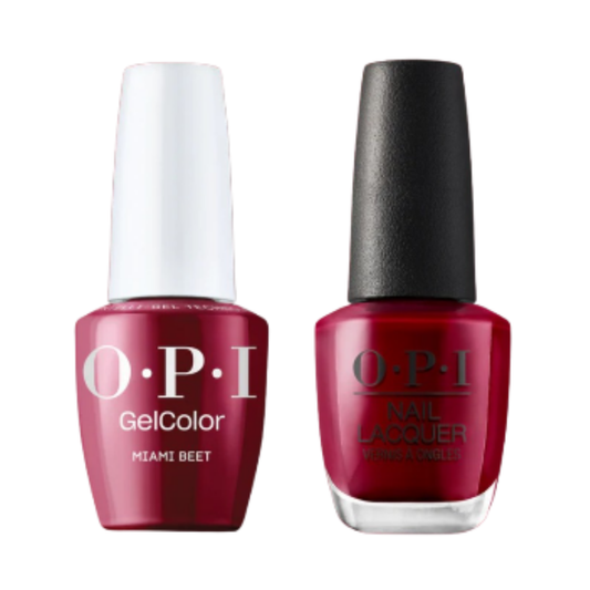 OPI Intelli-Gel & Lacquer Duo B78 | Miami Beet