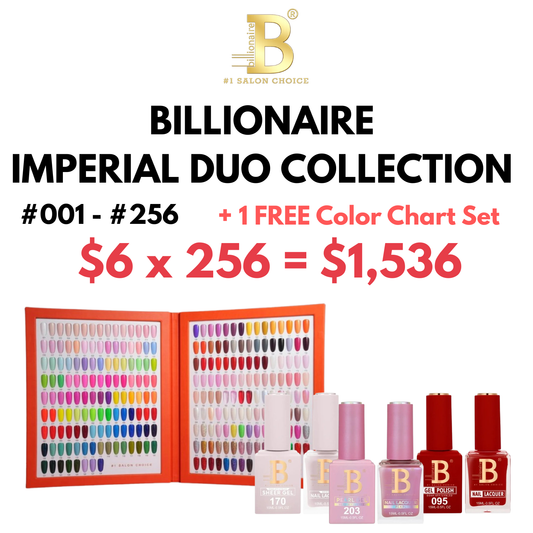 Billionaire Imperial Duo Collection | 256 Duos + 1 FREE Color Booklet