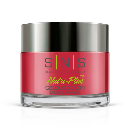 S|N|S Gelous Color Dipping Powder 1 oz | BOS04 Crimson Ribbon