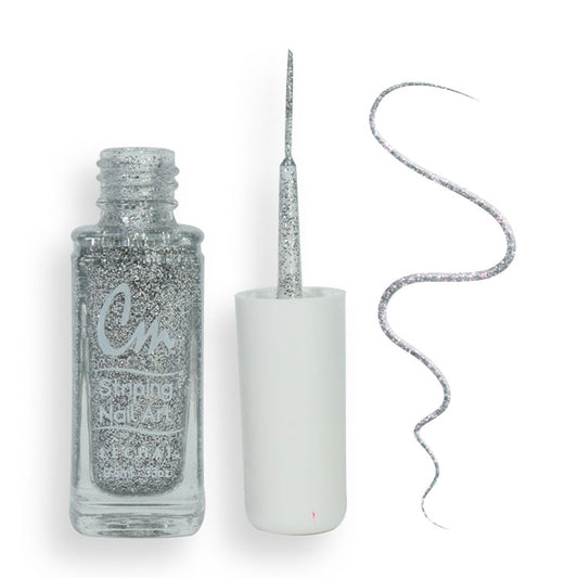 LeChat Nail Art Lacquer CM29 | Silver Glitter
