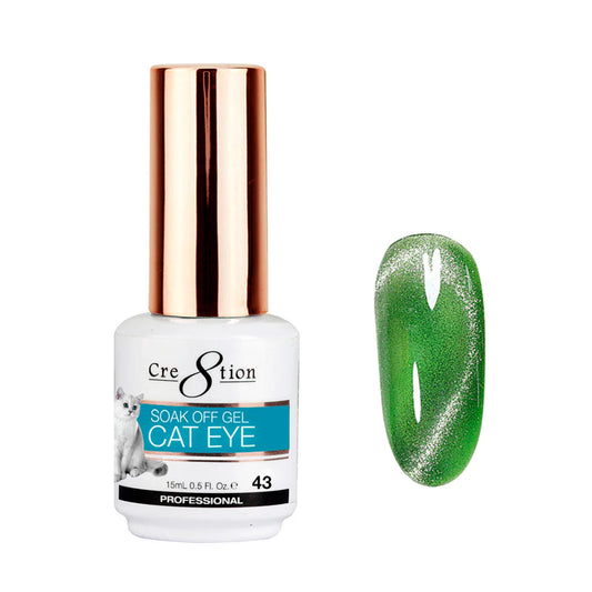 CRE8TION CAT EYE SOAK OFF GEL #43