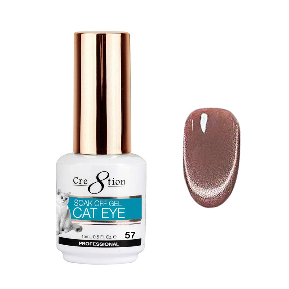 CRE8TION CAT EYE SOAK OFF GEL #57