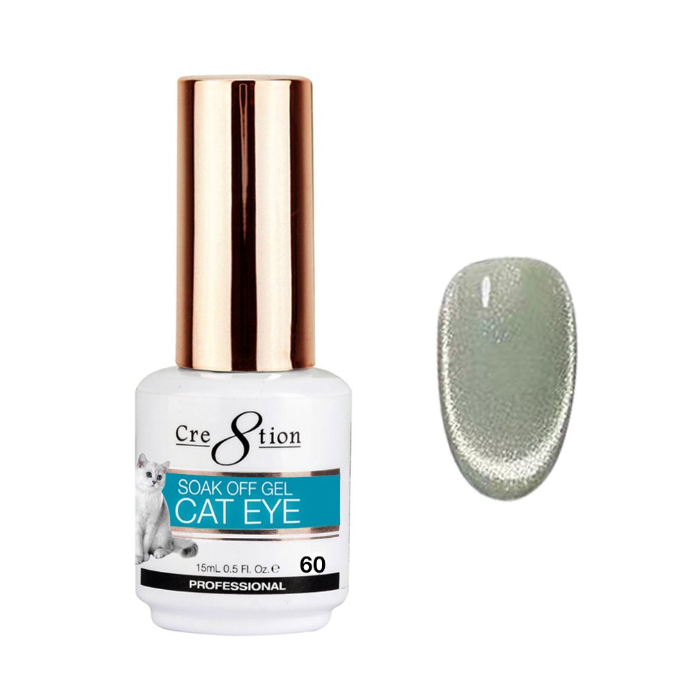 CRE8TION CAT EYE SOAK OFF GEL #60