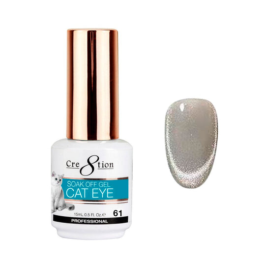 CRE8TION CAT EYE SOAK OFF GEL #61