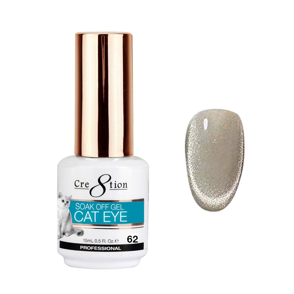 CRE8TION CAT EYE SOAK OFF GEL #62