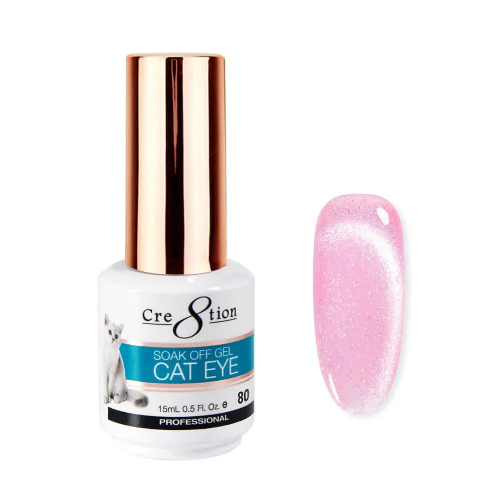 CRE8TION CAT EYE SOAK OFF GEL #80