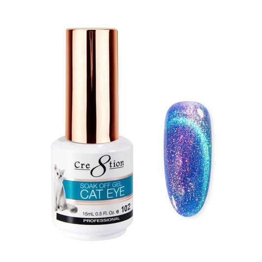 CRE8TION SOAK OFF CAT EYE GEL #102