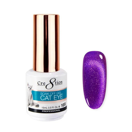 CRE8TION SOAK OFF CAT EYE GEL #105