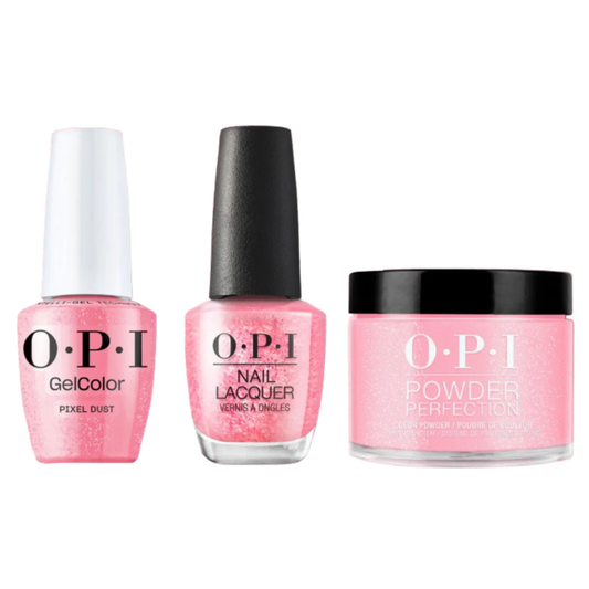 OPI Trio D51 | Pixel Dust