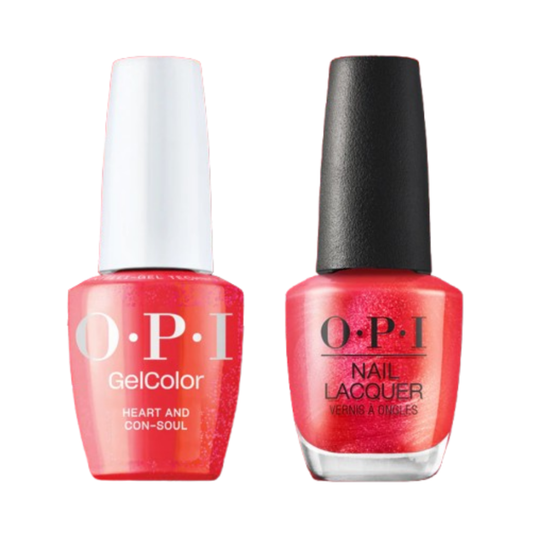 OPI Intelli-Gel & Lacquer Duo D55 | Heart and Con-soul