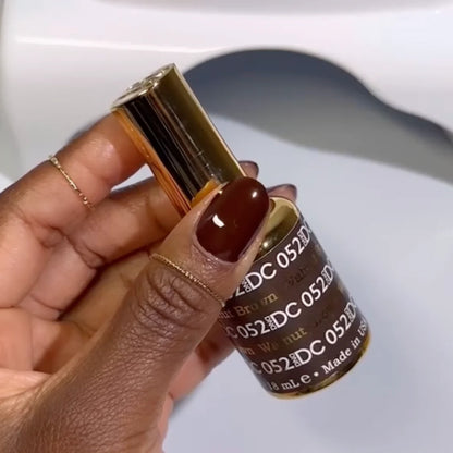DC Gel Polish #052 | Walnut Brown