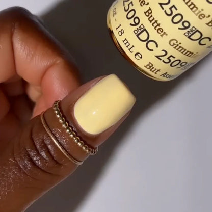 DC Gel Polish #2509 | Gimmie’ Butter