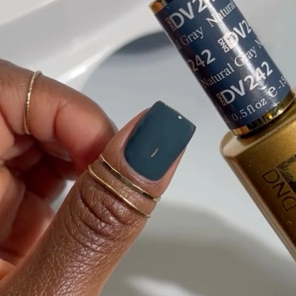 DND Diva Gel Polish #242 | Nautical Gray