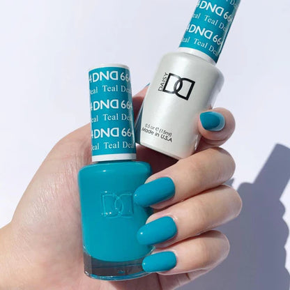 DND Gel Polish #664 | Teal Deal