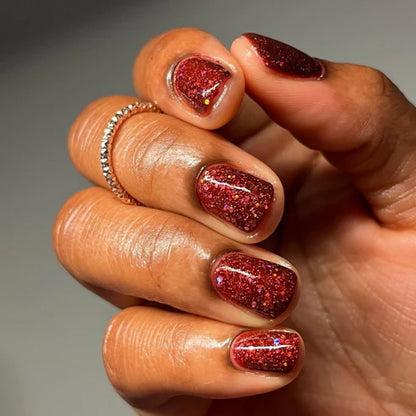 DND Gel Polish #675 | Red Eyeshadow