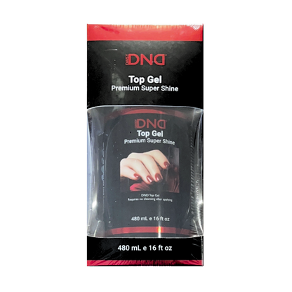 DND Top Gel Premium Super Shine (No Cleanse) 16 oz