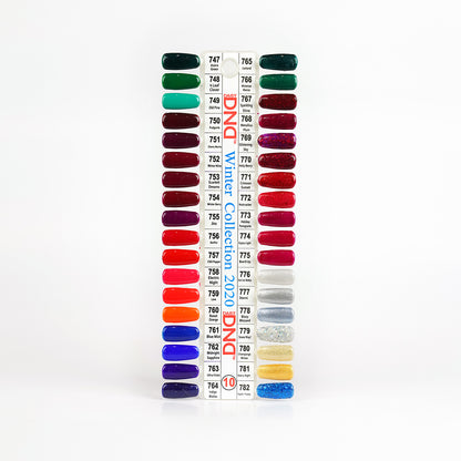 DND #10 Color Chart