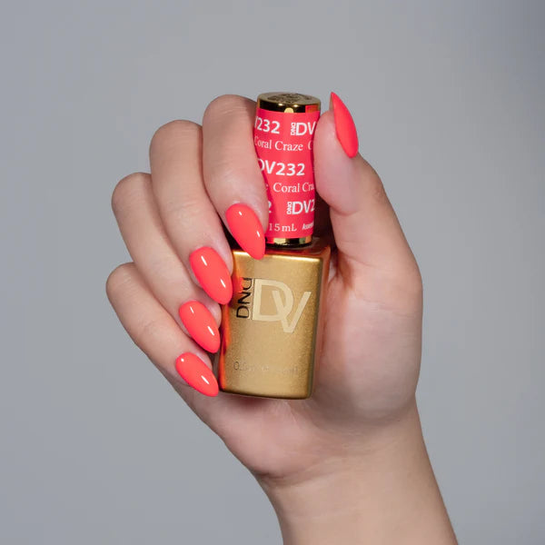 DND Diva Gel Polish #232 | Coral Craze