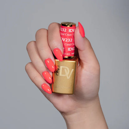 DND Diva Gel Polish #232 | Coral Craze