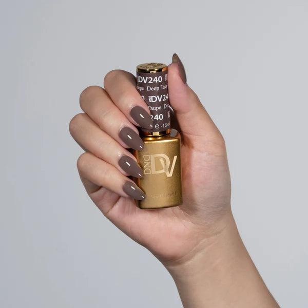 DND Diva Gel Polish #240 | Deep Taupe