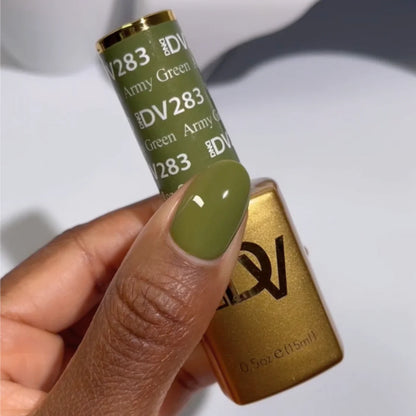 DND Diva Gel Polish #283 | Army Green