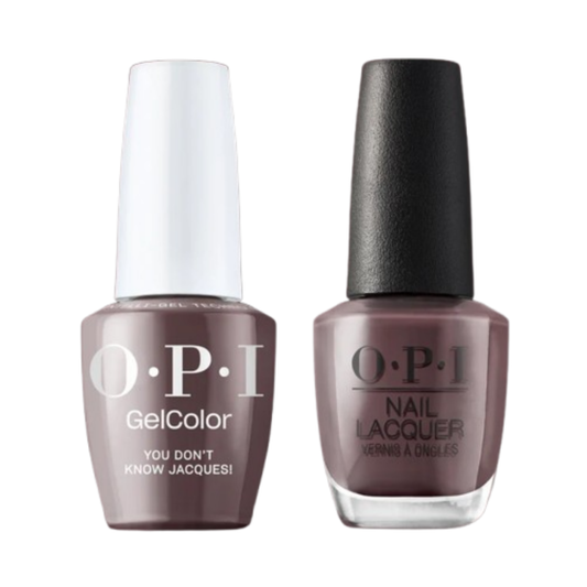 OPI Intelli-Gel & Lacquer Duo F15 | You Don't Know Jacques!