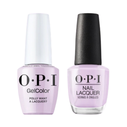 OPI Intelli-Gel & Lacquer Duo F83 | Polly Want A Lacquer