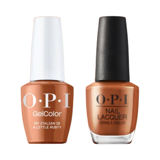 OPI Intelli-Gel & Lacquer Duo I03 | My Italian is a Little Rusty