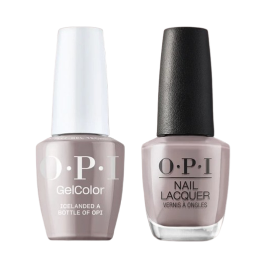 OPI Intelli-Gel & Lacquer Duo I53 | Icelanded a Bottle of OPI