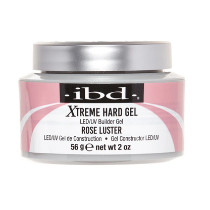ibd Xtreme Hard Gel LED/UV Builder Gel 2 oz | Rose Luster